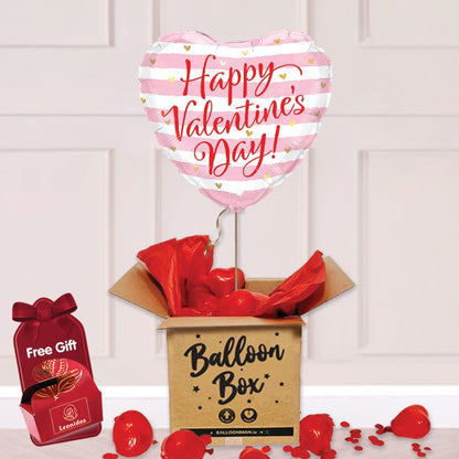 Happy Valentines Day Delivery - Candy Stripe