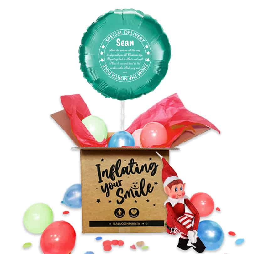 Christmas Special Delivery - Red & Green