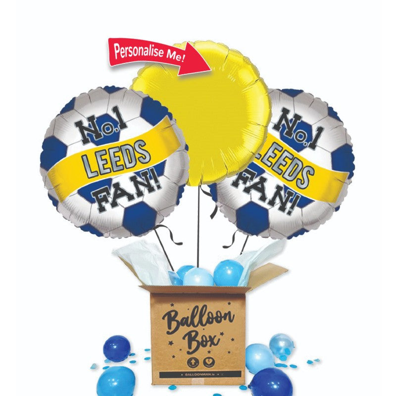 Football Fan Balloon Bouquet - Leeds