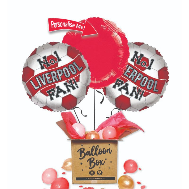 Football Fan Balloon Bouquet - Liverpool