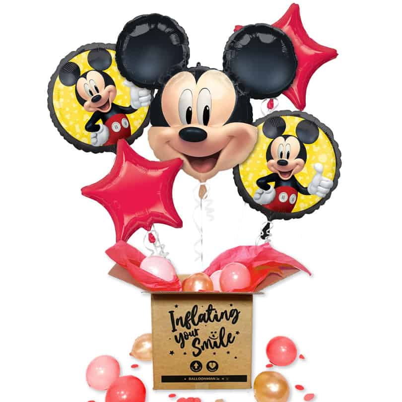Red Disney Mickey Mouse Balloon Delivery