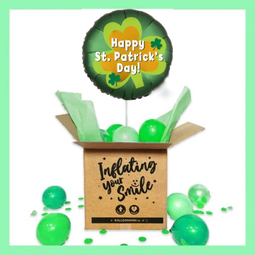 Happy St Patricks Day Balloon Delivery