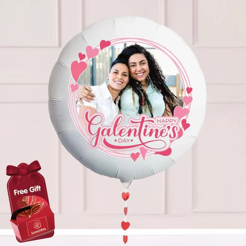 22" Personalised Photo Galentine Delivery